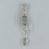 Amethyst Pendant 925 Sterling Silver