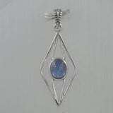 Larimar 925 Sterling Silver Pendant