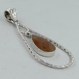 Dendritic Opal Pendant 925 Sterling Silver