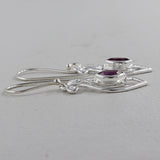 925 Sterling Silver Pendant Set Made with Amethyst Gemstone