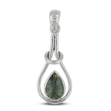 925 Silver Natural Garnet Pendant