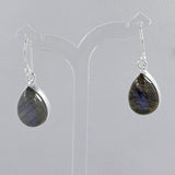 Labradorite Silver Earrings