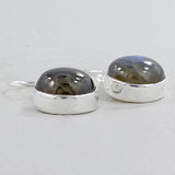 Labradorite Silver Earrings
