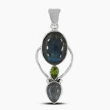 925 Sterling Silver Labradorite Pendants
