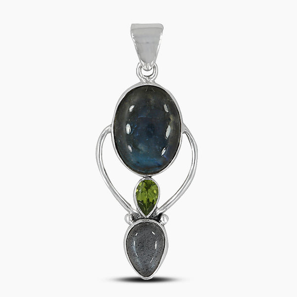 925 Sterling Silver Labradorite Pendants