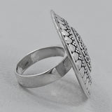 The Allure of Ancient Silver 925 Celtic Shield Ring