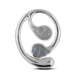 Pink Opal 925 Silver Pendant