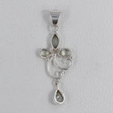 Blue Iolite 925 Silver Pendant