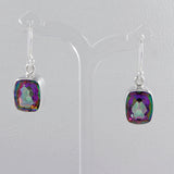 Mystic Quartz Silver Earrings
