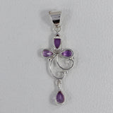 Blue Iolite 925 Silver Pendant