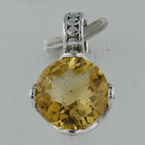 Crystal 925 Sterling Silver Pendant