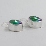 Mystic Quartz Silver Earrings