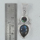 Larimar 925 Silver Pendant