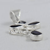 Blue Iolite 925 Silver Pendant