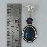 Rainbow Moonstone Pendant