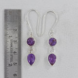 Mystic Quartz Silver Earrings