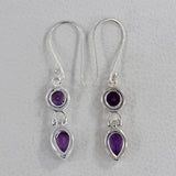 Mystic Quartz Silver Earrings