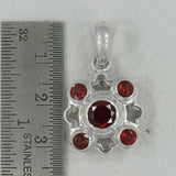 Multi Tourmaline 925 Silver Pendant