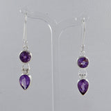 Mystic Quartz Silver Earrings