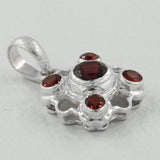 Multi Tourmaline 925 Silver Pendant