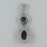 925 Sterling Silver Labradorite Pendant