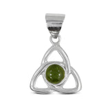 925 Sterling Silver Idocrase Pendant