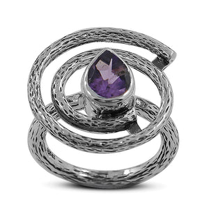 925 Silver Mystic Quartz Rings