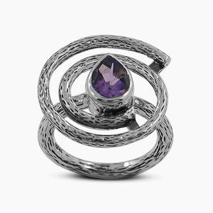 925 Silver Mystic Quartz Rings