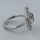 925 Silver Mystic Quartz Ring