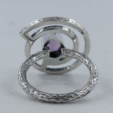 Mystic Quartz Silver Ring