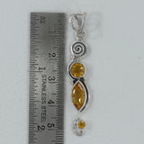 925 Silver Tourmaline Pendant