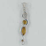 925 Silver Tourmaline Pendant