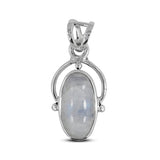 Pink Jasper 925 Sterling Silver Pendant