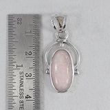 Pink Jasper 925 Sterling Silver Pendant