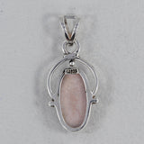 Pink Jasper 925 Sterling Silver Pendant