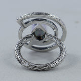 Mystic Quartz Silver Ring