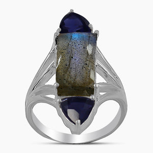 Tiger Eye Silver Rings