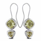 Lemon Topaz 925 Sterling Silver Earring