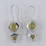 Lemon Topaz 925 Sterling Silver Earring