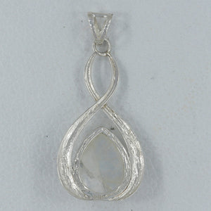 Rainbow Moonstone Silver Pendants