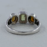 Peridot Silver Ring