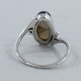 925 Silver Dendritic Opal Ring