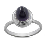 925 Starling Silver Amethyst Ring