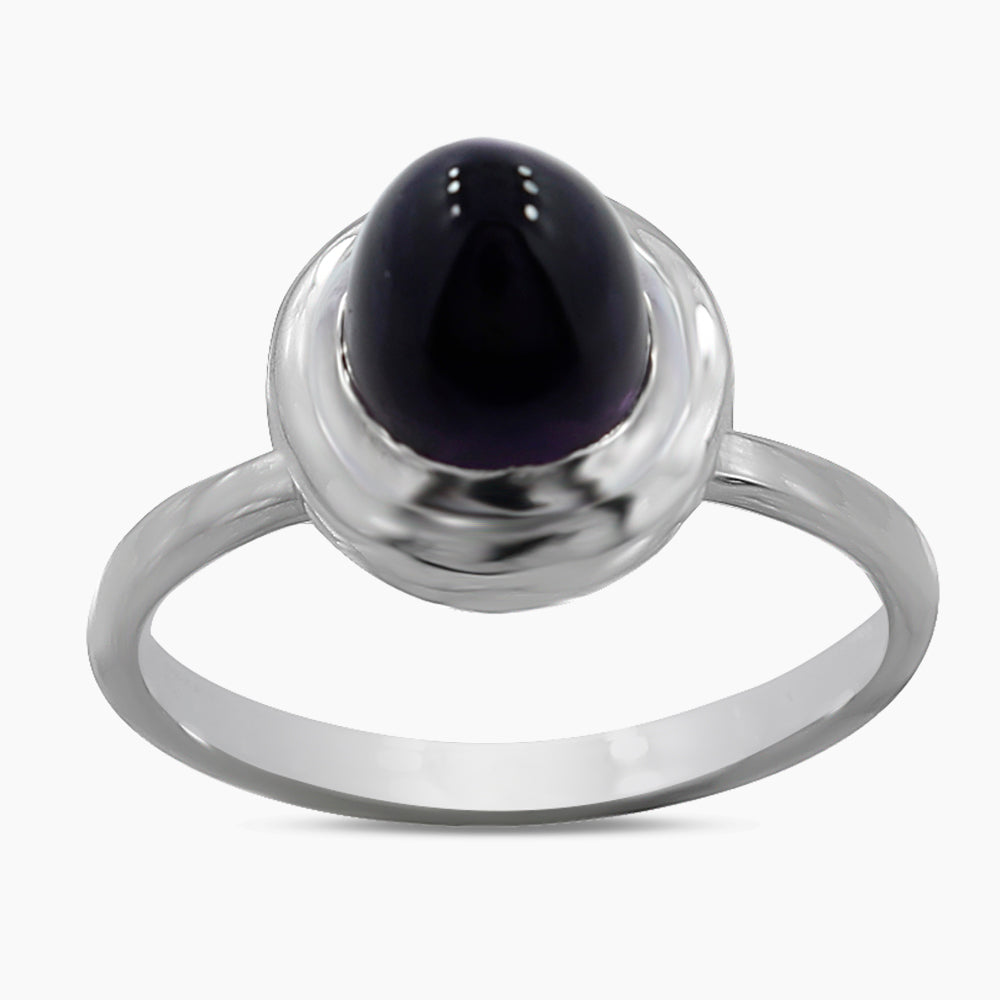 925 Sterling Silver Amethyst Rings