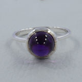 925 Starling Silver Amethyst Ring