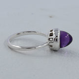 925 Starling Silver Amethyst Ring