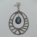 Mystic Quartz 925 Silver Pendant