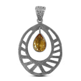 925 Silver Mystic Quartz Pendant