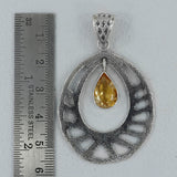 925 Silver Mystic Quartz Pendant