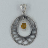 Mystic Quartz 925 Silver Pendant